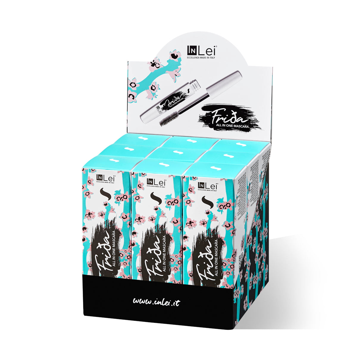 InLei® | FRIDA Mascara | Pack of 9 w/ Display