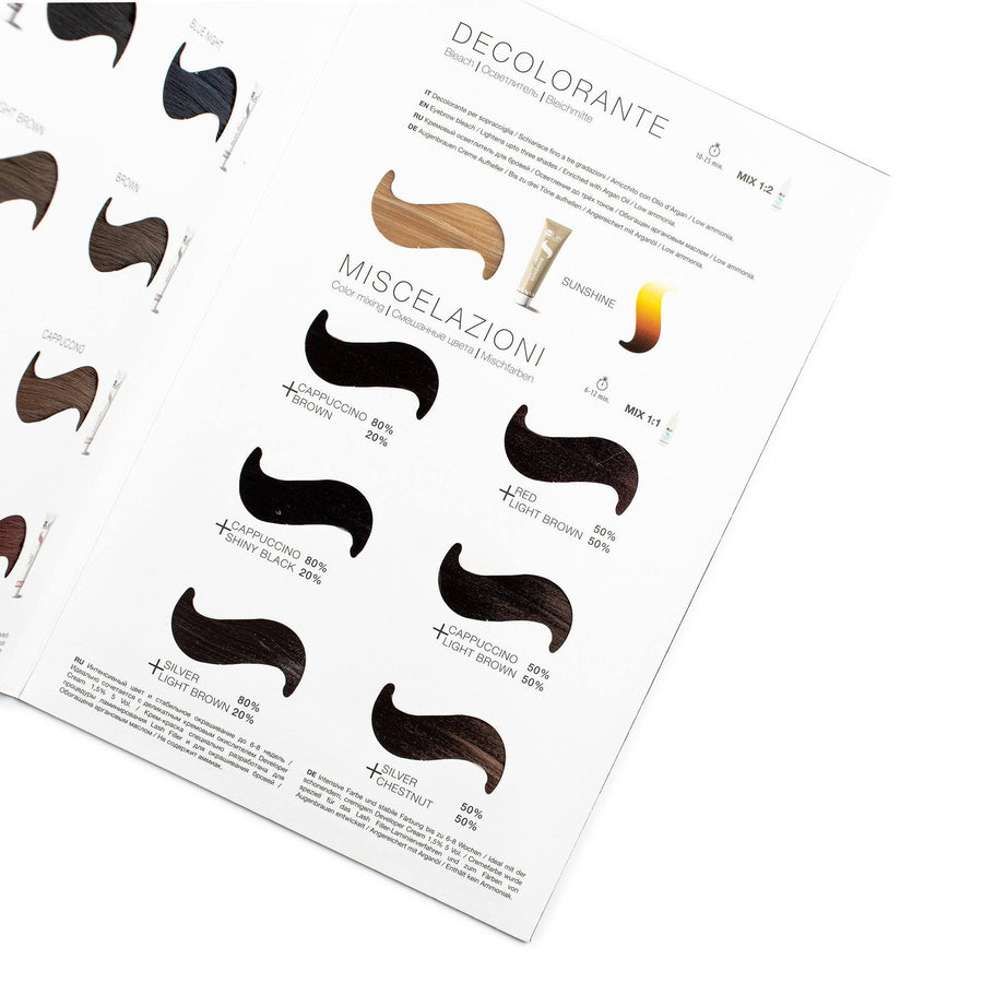 InLei® | Color Chart | Lash & Brow Tint