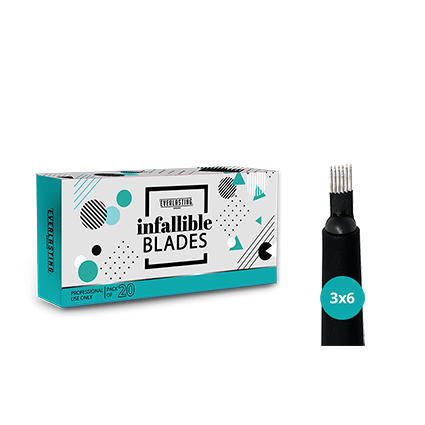 Everlasting Brows | Infallible Flat Shading Blades | 3x4
