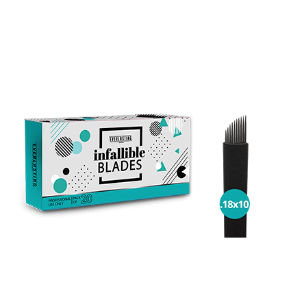 Infallible Blades | .18 Needle Blades by Everlasting Brows