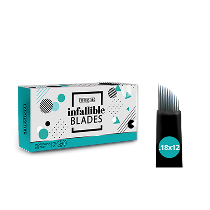 Infallible Blades | .18 Needle Blades by Everlasting Brows