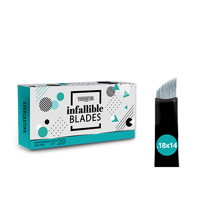 Infallible Blades | .18 Needle Blades by Everlasting Brows