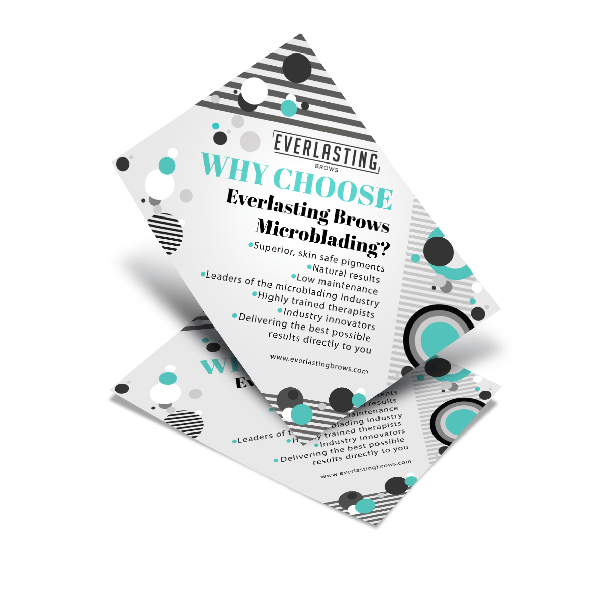 Everlasting Brows | Salon Flyers (50 pack)