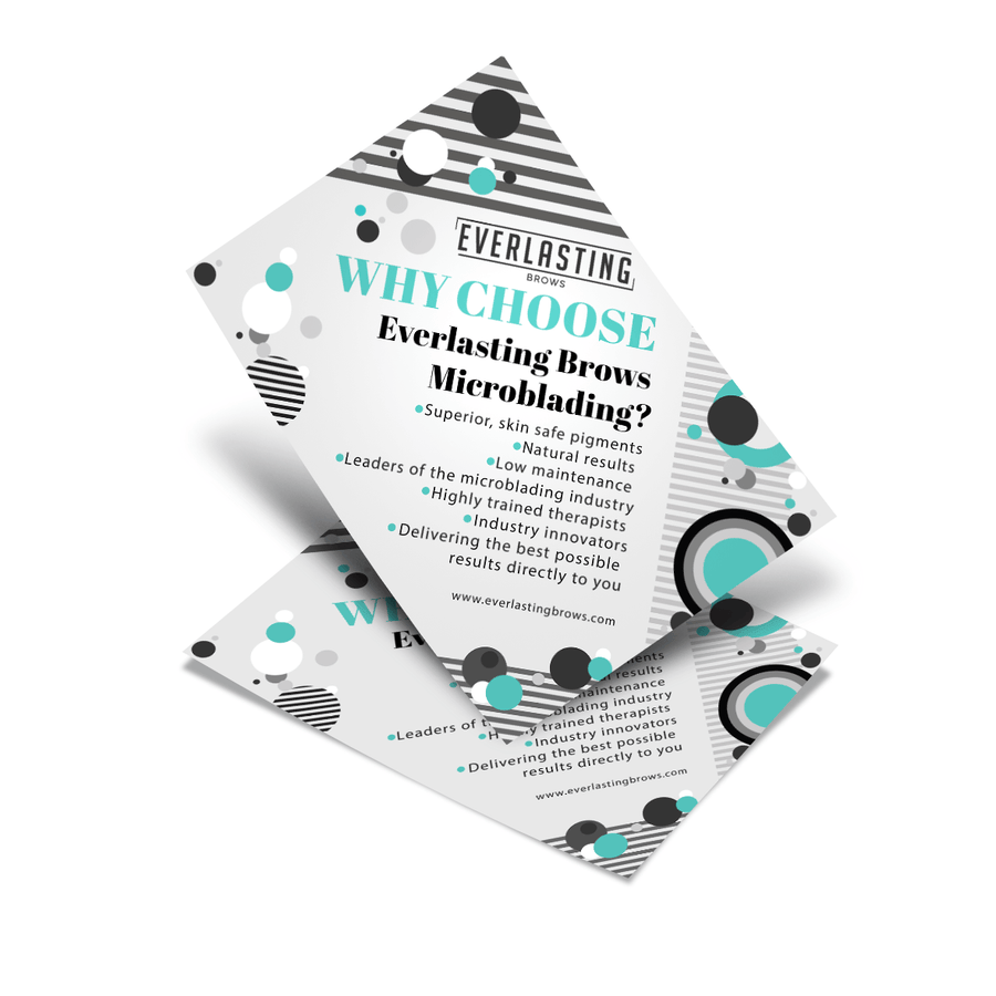 Everlasting Brows | Salon Flyers (50 pack)