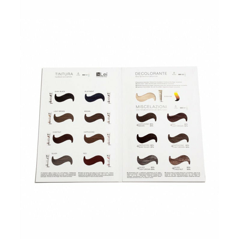 InLei® | Color Chart | Lash & Brow Tint