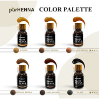 Thumbnail for purHENNA® | Brow Henna | Color Palette