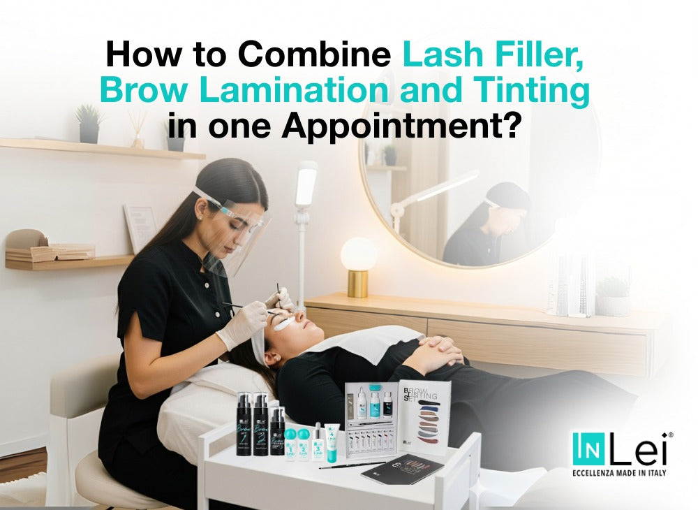 How to Combine Lash Filler, Brow Lamination and Tinting in one Appointment