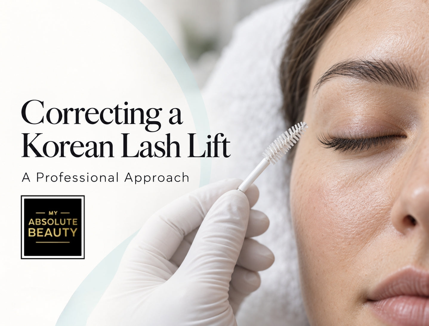 Correcting a Korean Lash Lift: A Professional Approach to Unwanted Results
