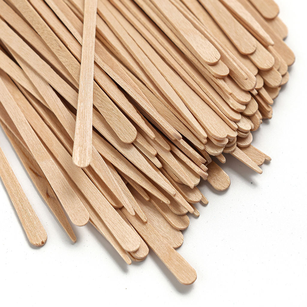 InLei® | Spaty Wax Wooden Spatulas | 100 Pcs