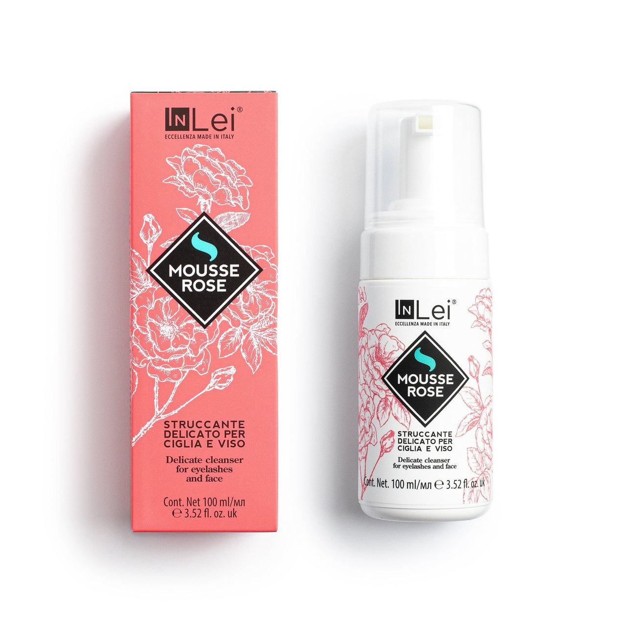 InLei® | Delicate Rose Mousse Cleanser EXP 10/23