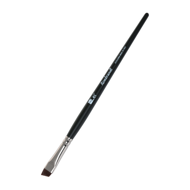 InLei REMBRANDT Professional Wide-Base Angled Brush for Brow Artists