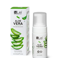 Thumbnail for InLei® ALOE VERA MOUSSE gentle makeup remover for eyelashes, eyebrows, and face 100ml