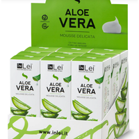 Thumbnail for InLei® ALOE VERA Display – gentle makeup remover for eyelashes, eyebrows, and face 100ml