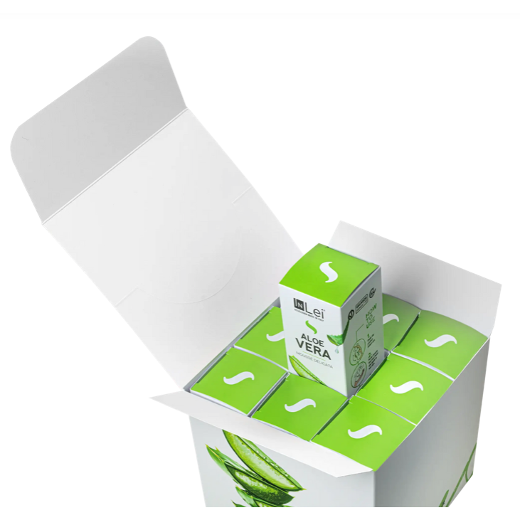 InLei® ALOE VERA Display – gentle makeup remover for eyelashes, eyebrows, and face 100ml