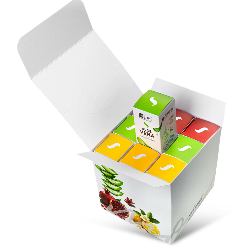 InLei® COCKTAIL SET DISPLAY – makeup remover mix for eyelashes, eyebrows, and face 100ml