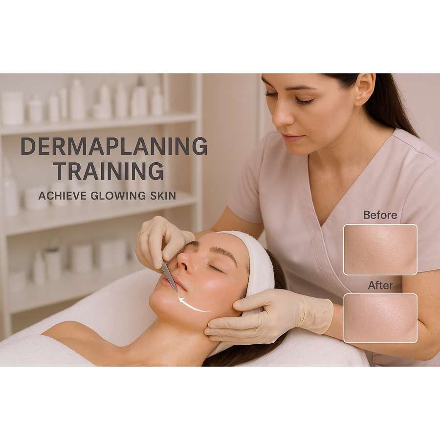 glow and skin dermaplaining training
