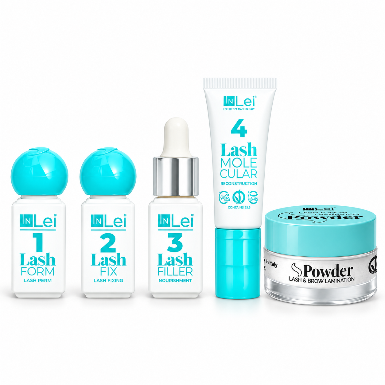 Korean Lash Lift Kit – Bottles | InLei® 25.9 + S-Powder