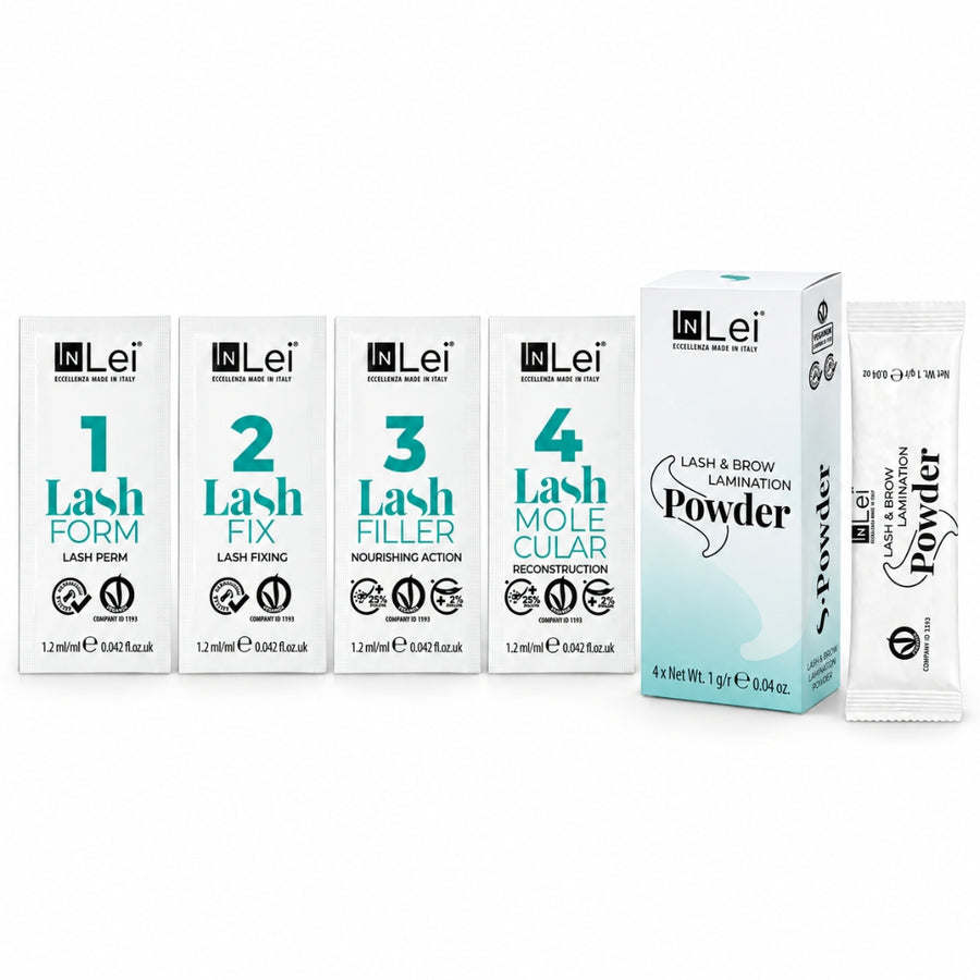 Korean Lash Lift Kit – Sachets | InLei® 25.9 + S-Powder