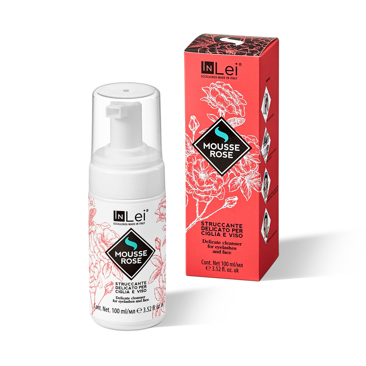 InLei® | Delicate Rose Mousse Cleanser