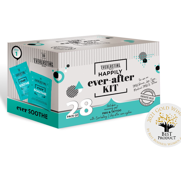Everlasting Brows-Happily Ever-After Pack of 28 after care sachets for healing lips, brow and eyes