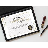 Thumbnail for purHENNA® | Brow Henna | CERTIFICATE of Completion