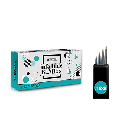 Infallible Blades | .18 Needle Blades by Everlasting Brows