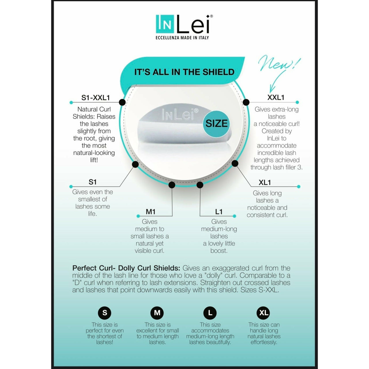 InLei® | ONE | Silicone Shields | Size L