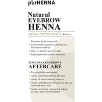 Thumbnail for purHENNA® | Brow Henna | Aftercare Flyers(100ct)